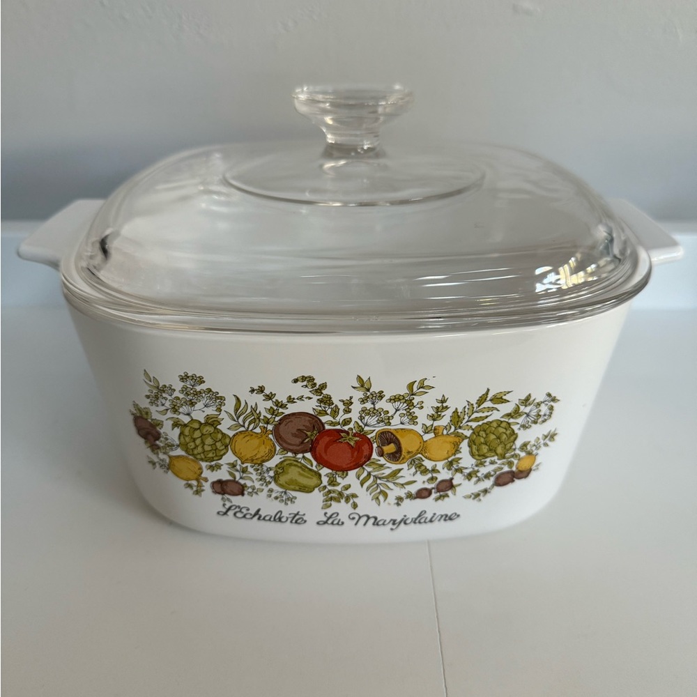 Rare Vintage CorningWare L’Echalote La Marjolaine